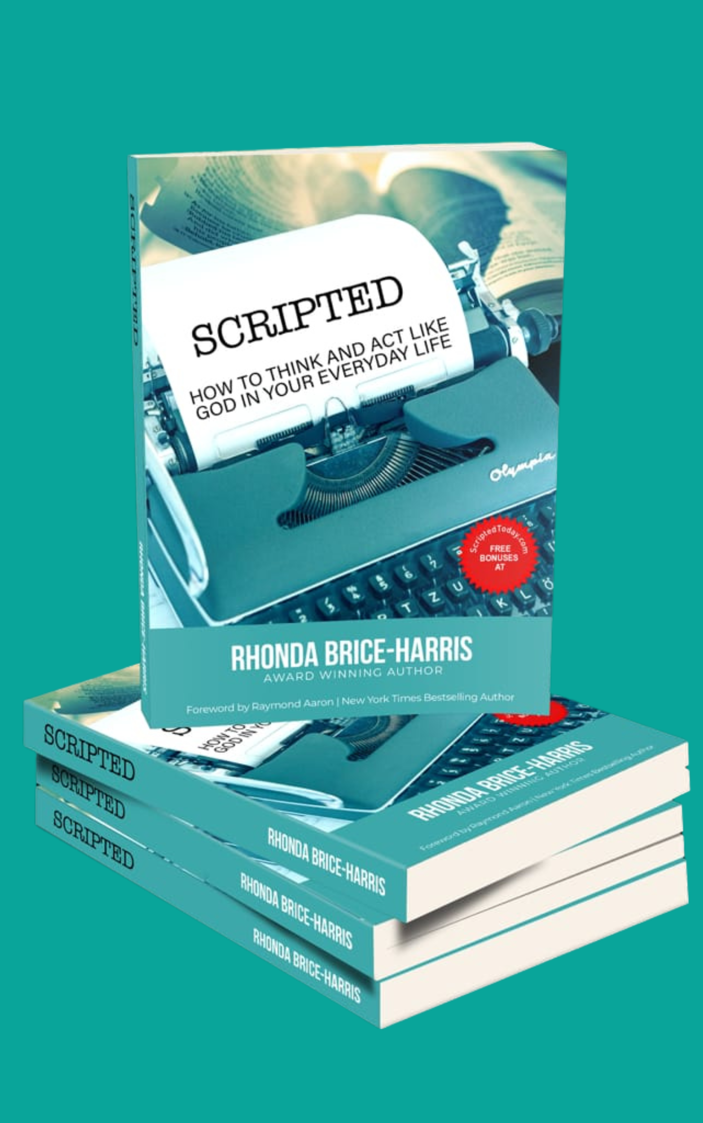 Cover of Scripted by Rhonda Harris